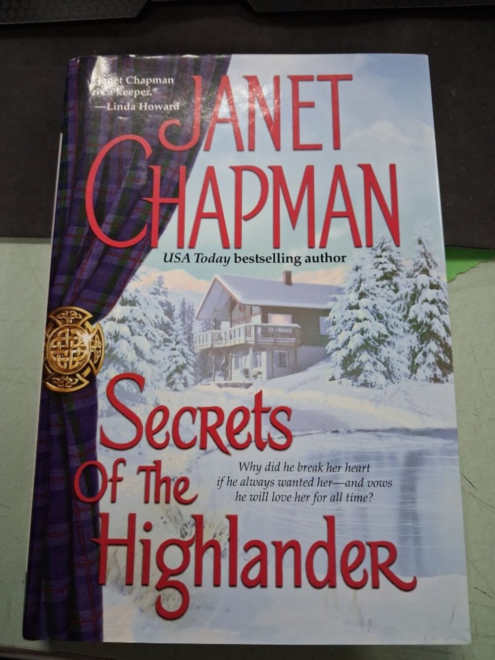 Secrets of The Highlander by Janet Chapman HC DJ ©2008